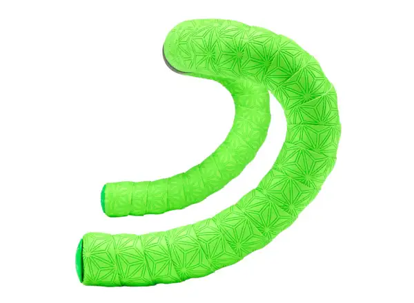 Supacaz Super Sticky Kush TruNeon Lenkerband Neon Green/Black Plugs