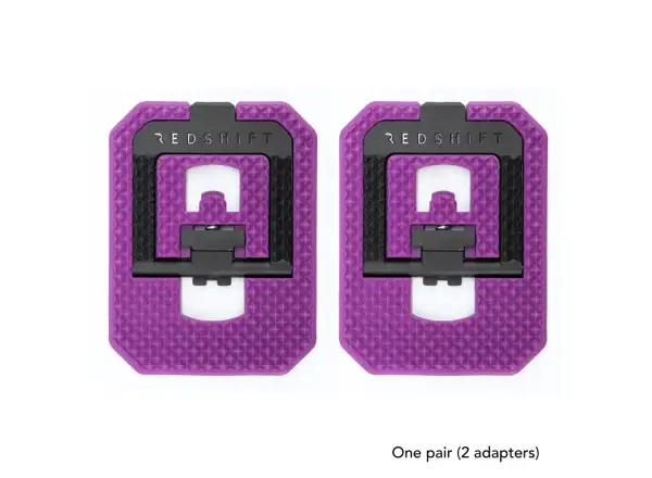 REDSHIFT pedály Mousetrap Pedal Adapter Purple/Black