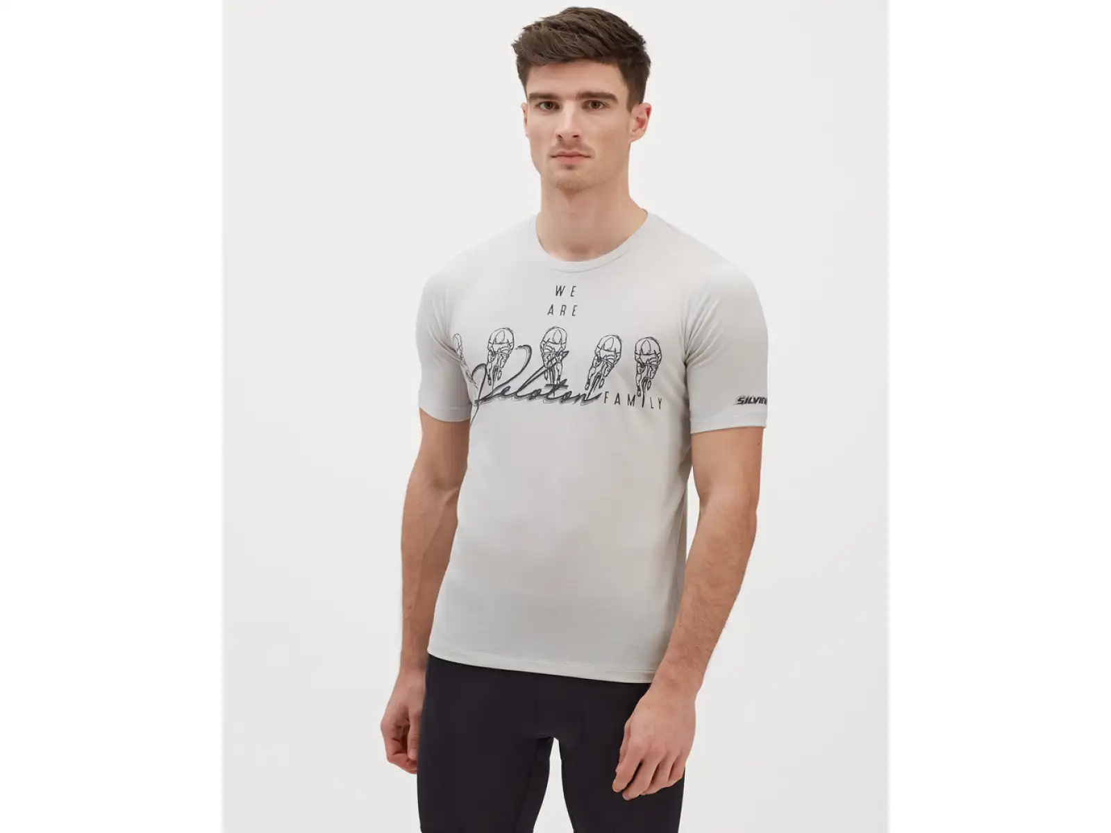 Silvini Berici Herrentrikot Kurzarm cloud/charcoal