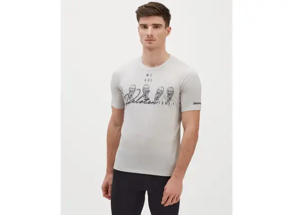 Silvini Berici Herrentrikot Kurzarm cloud/charcoal