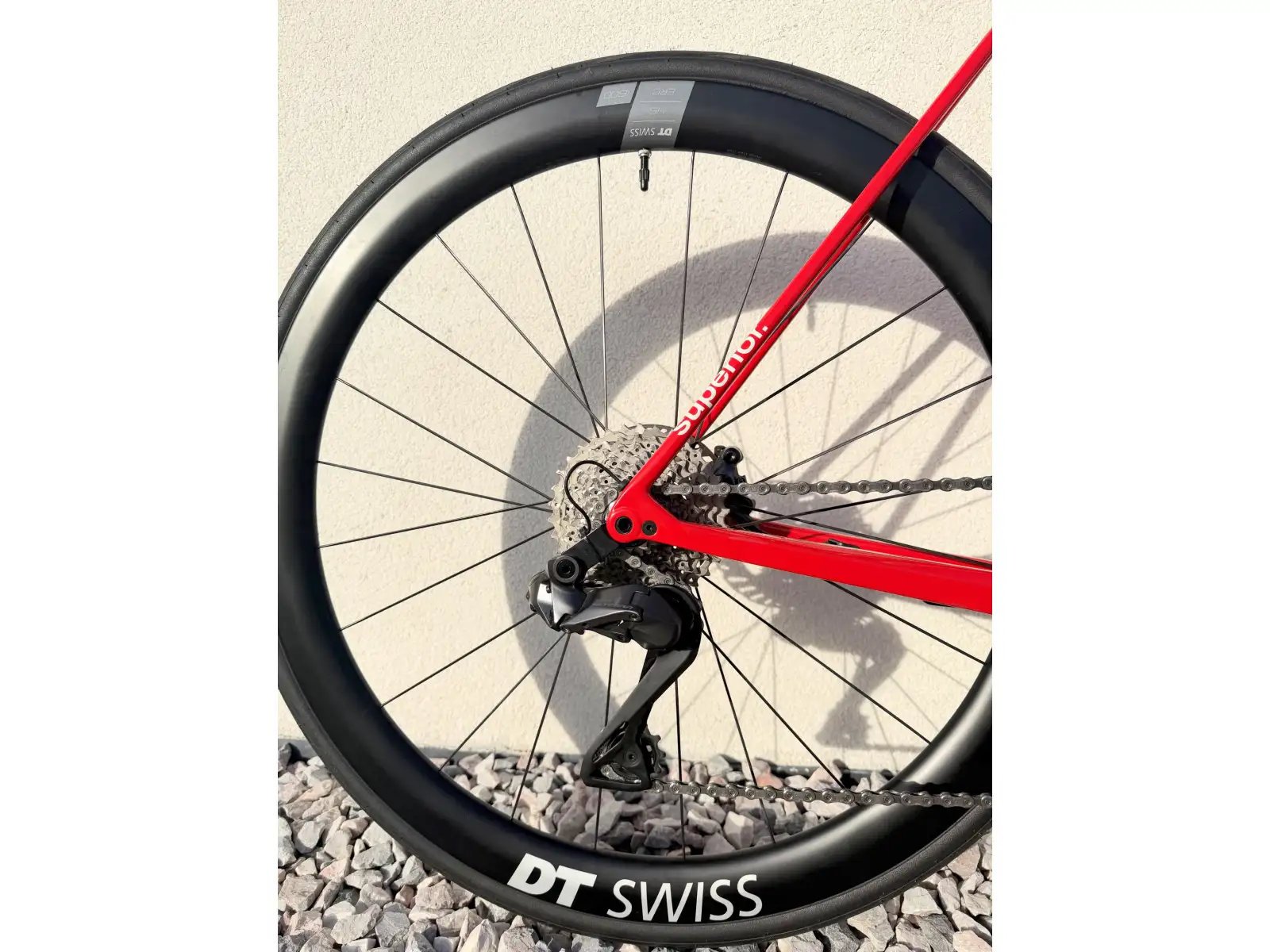 Superior RR 9.8 Fahrrad Rennrad Gloss Red / White GEPRÜFT