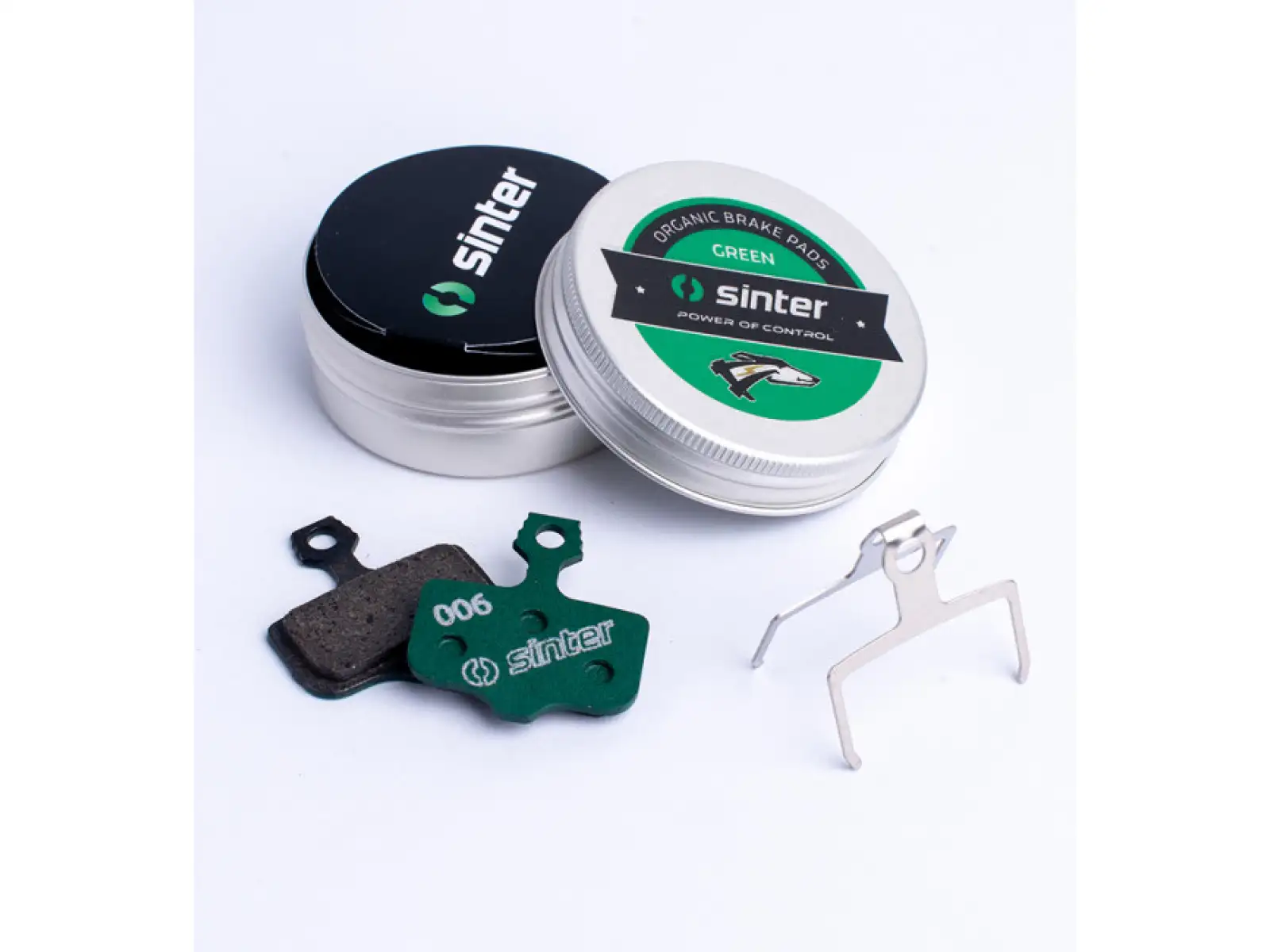 Sinter SRAM Level, Elixir, DB Bremsbeläge Polymer Grün