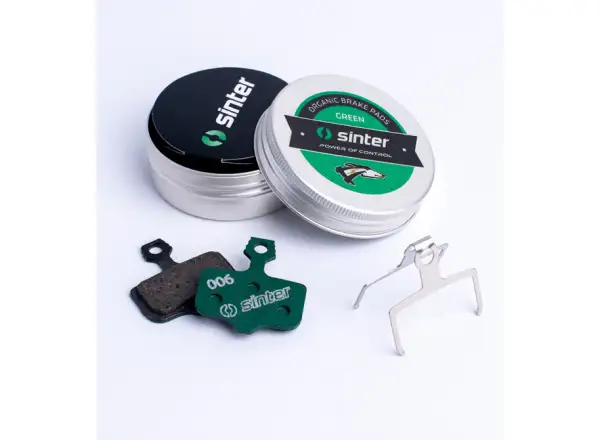 Sinter SRAM Level, Elixir, DB Bremsbeläge Polymer Grün