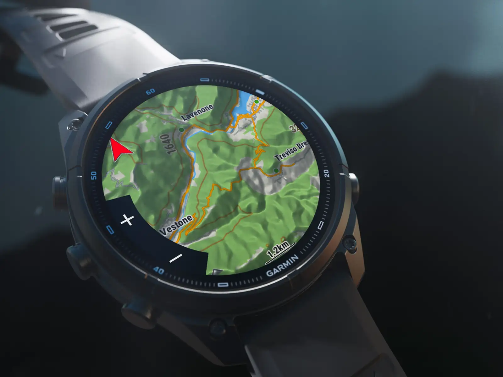 Garmin fenix 9 Pro inReach 43 mm Smartwatch Autumn gold titanium/Cream/french gray