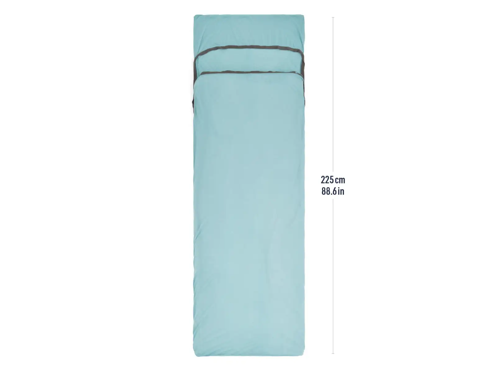 Sea To Summit Comfort Innenschlafsack mit Kissen Aqua Sea