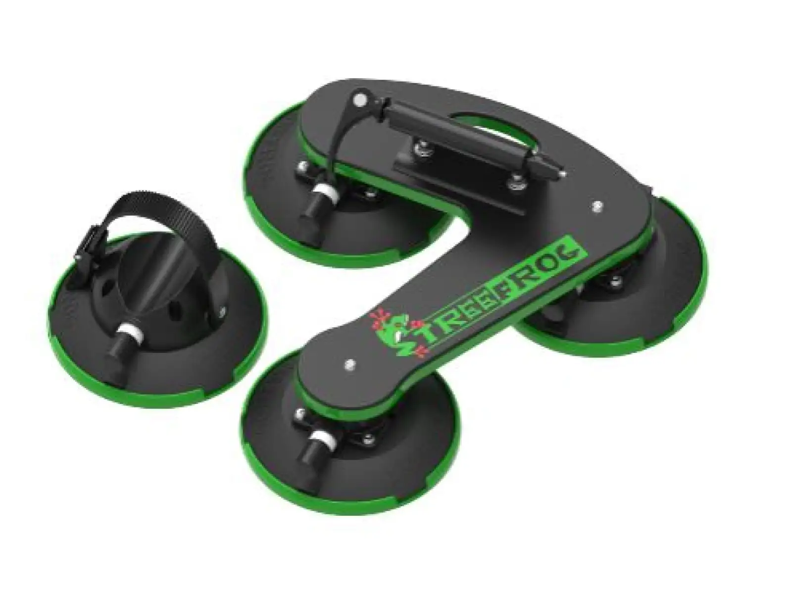 TreeFrog Pro 1 Dachträger für Gabeln.