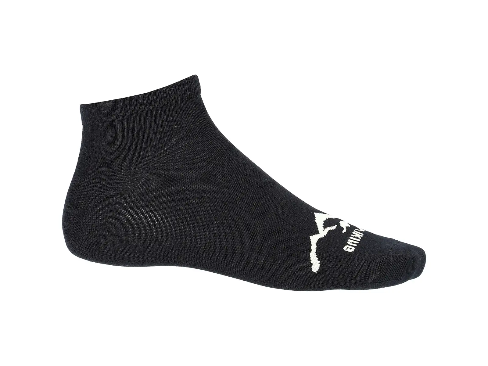Viking Bamboo Low Herren Socken Black