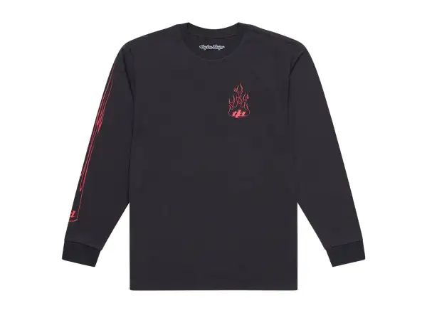 Troy Lee Designs Torched Trikot Langarm Carbon