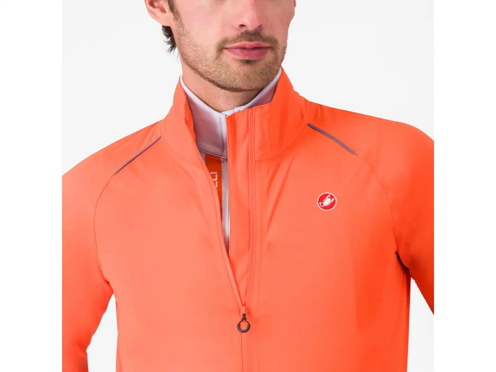 Castelli Emergency 3 Regenjacke Herrenjacke Brilliant orange