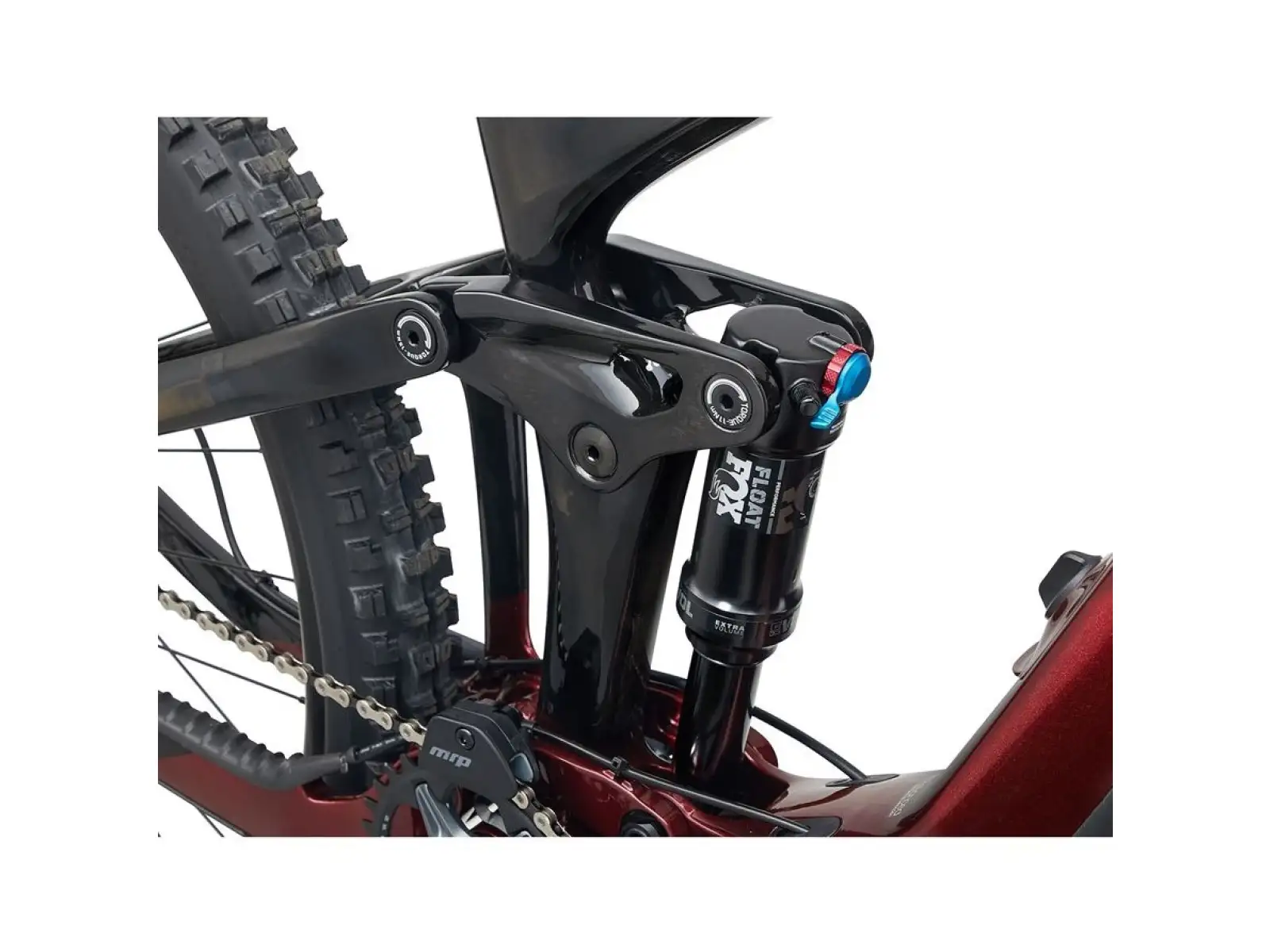 Giant Reign Advanced 2 vollgefedertes Mountainbike Sangria/Carbon