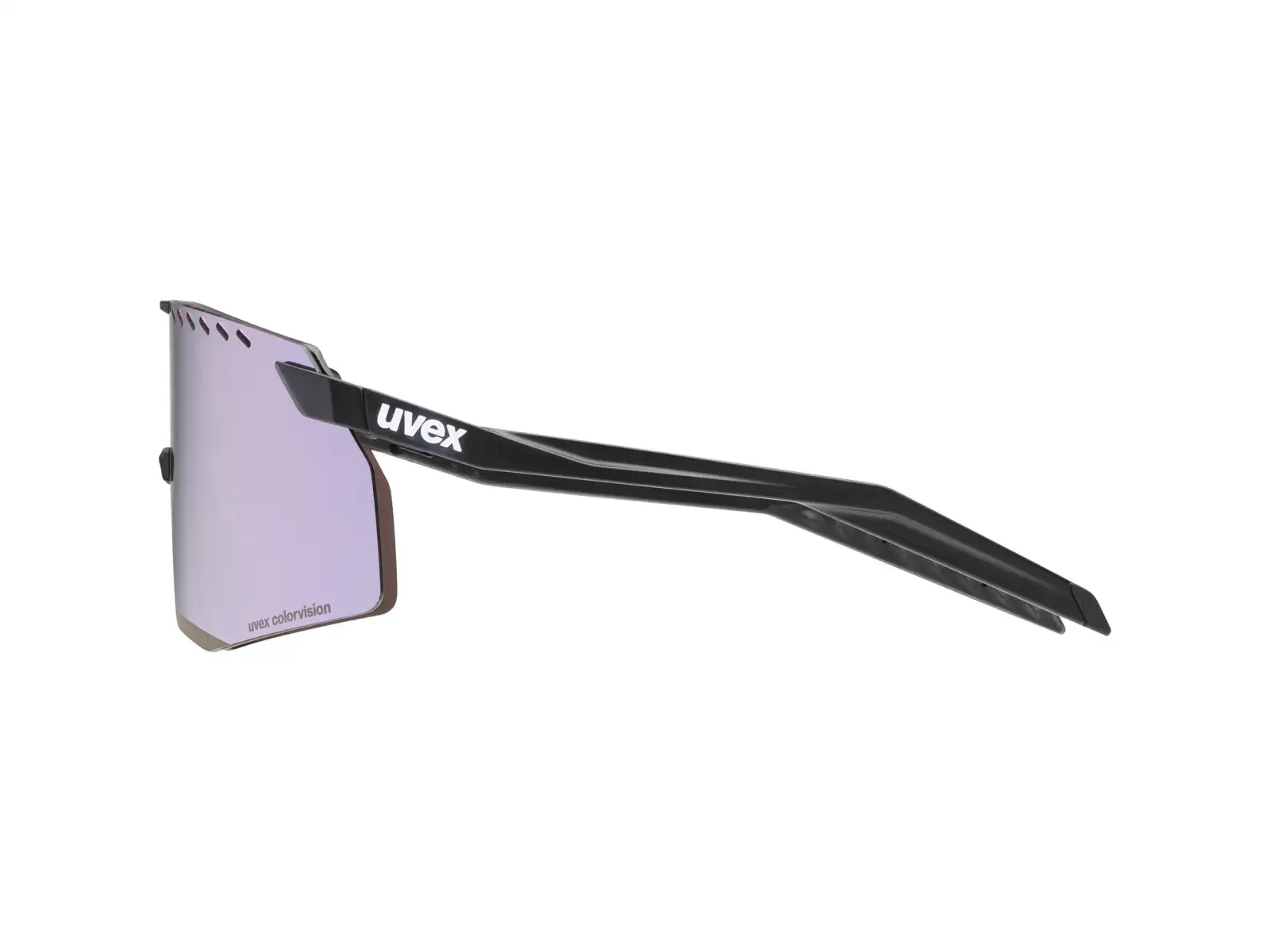 Uvex Pace Stage ColorVision Brille Black Matt/Mirror Lavender
