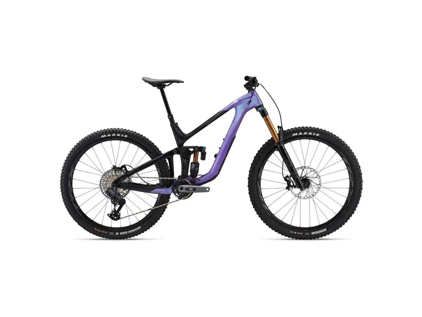 Giant Reign Advanced 1 vollgefedertes Mountainbike Digital Blurple