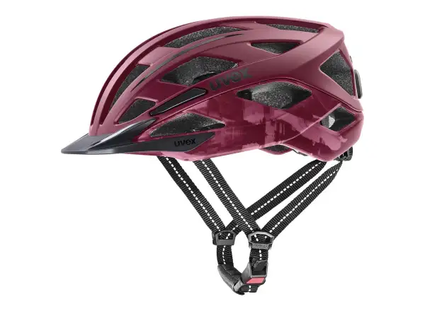 Uvex City I-vo 2 Helm Cranberry Matt