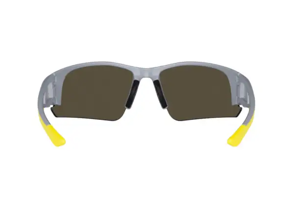 Force Kaliber Radbrille grau/gelb/gelbes verspiegeltes Glas