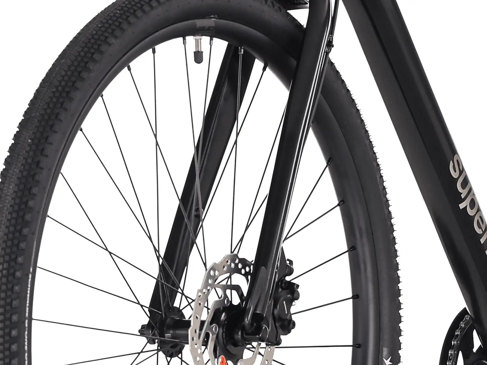 Superior Blox 6.4 Stadtfahrrad mattschwarz