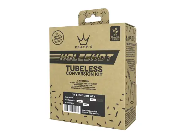 Peatys Holeshot Tubeless Umbausatz für Enduro und Downhill - Band 30 mm.