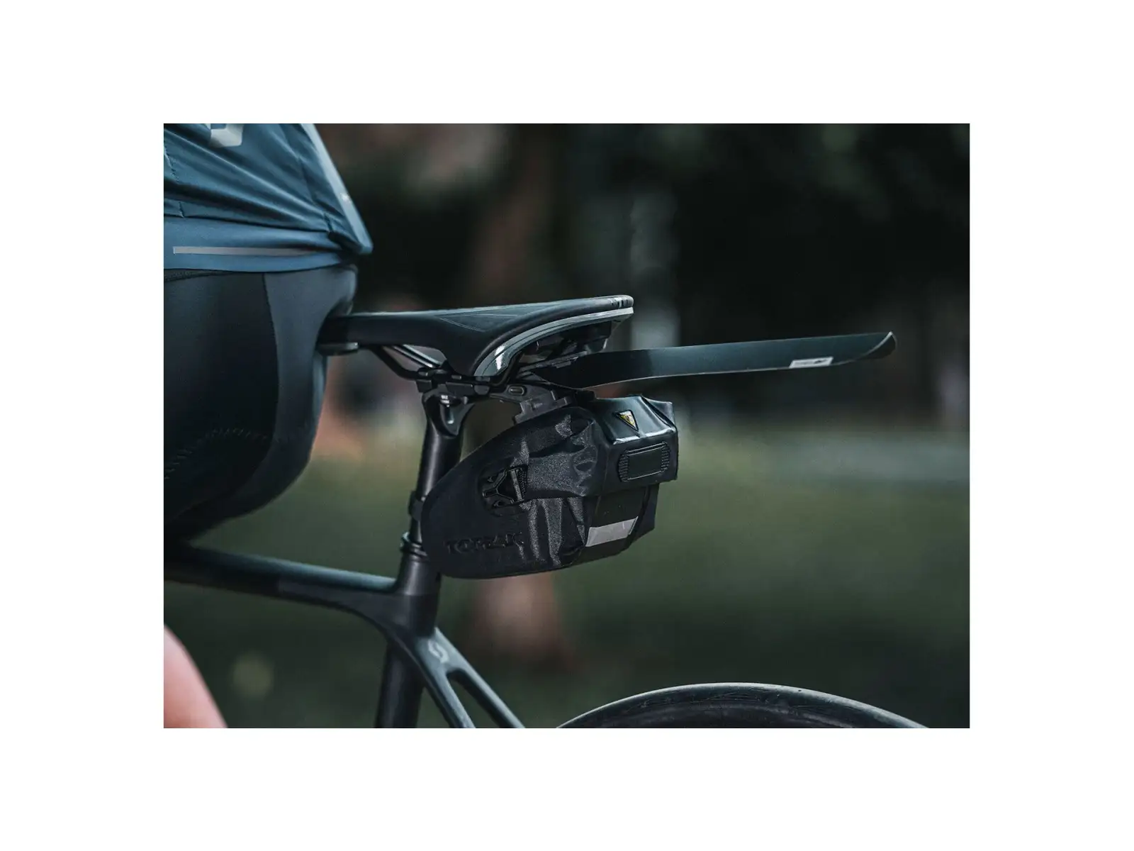 Topeak FlashFender Duo Fixer Heck-Schutzblech Schwarz