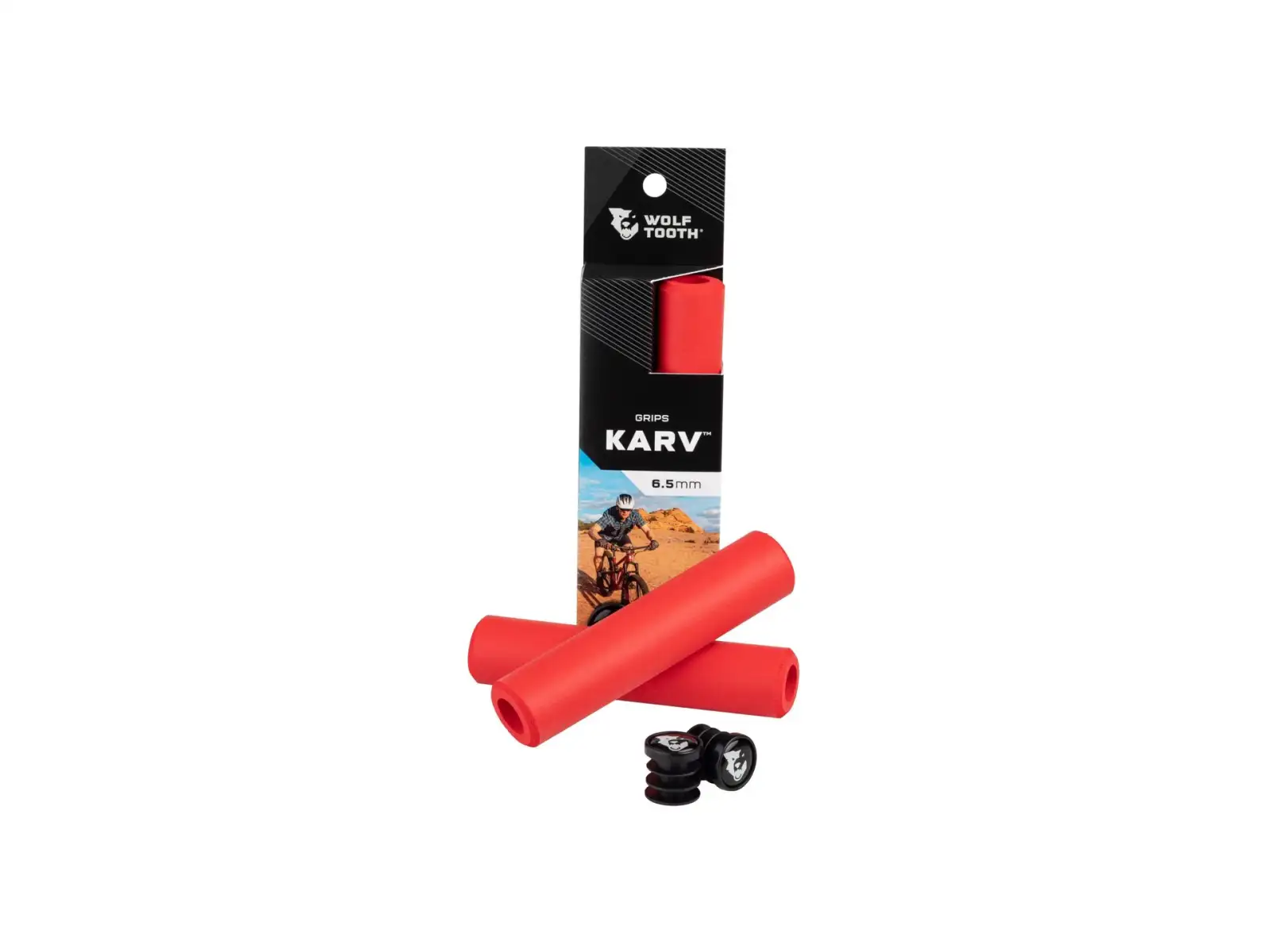 Wolf Tooth Karv Griffe in Rot