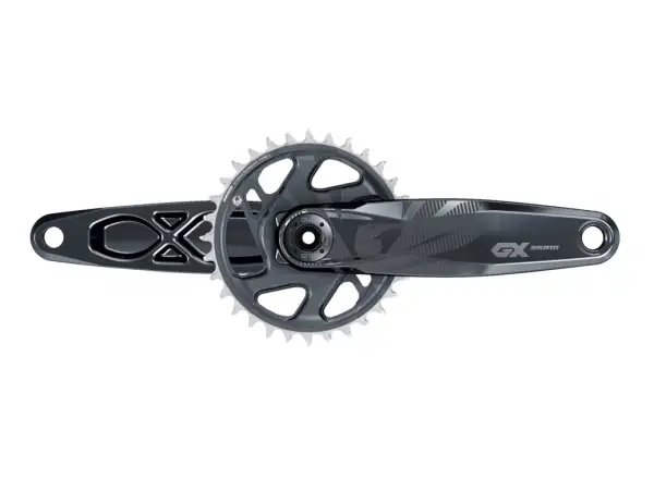 Sram GX Eagle DUB Kurbeln 165 mm 34 Zähne Lunar-Grau