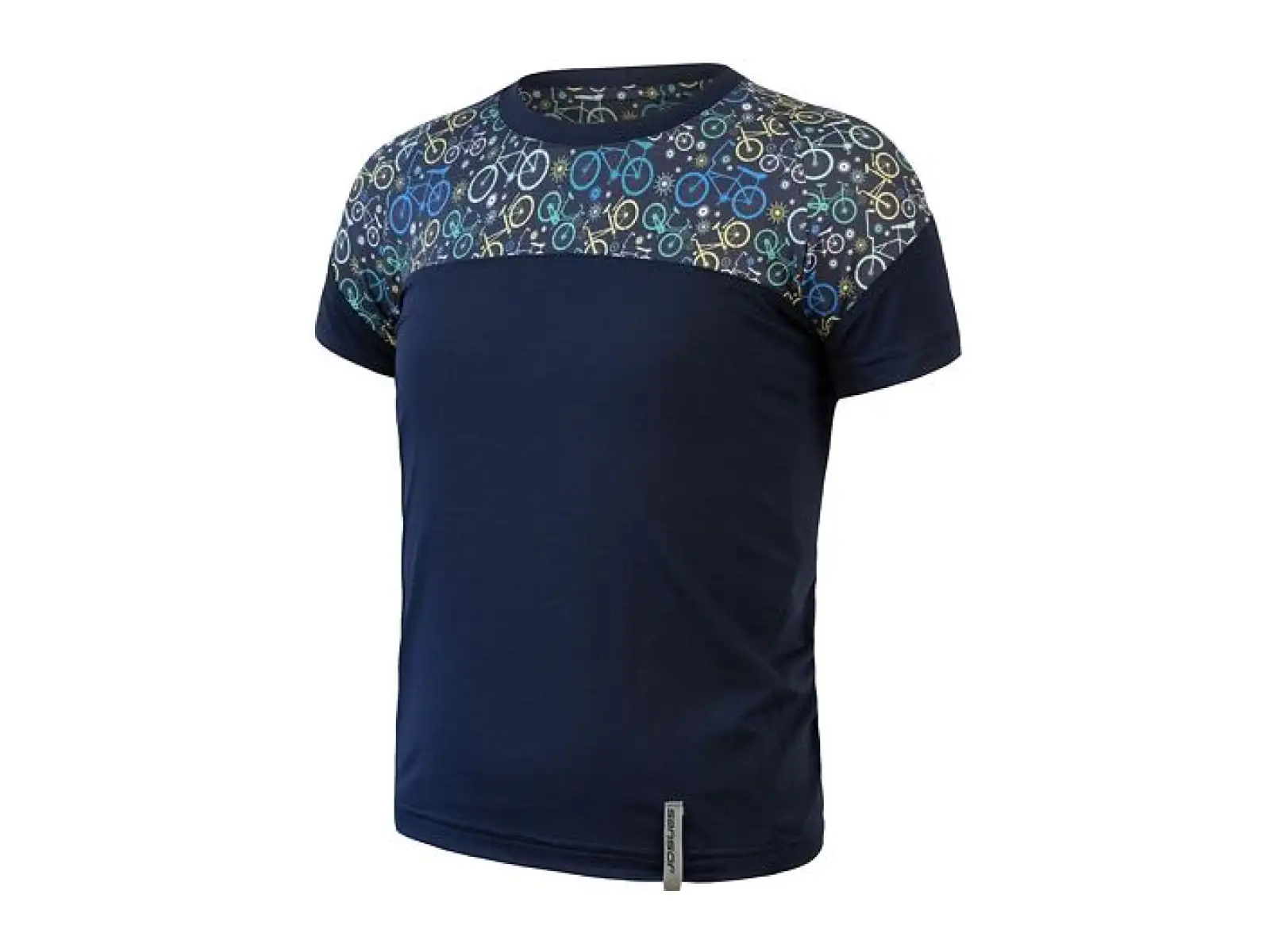 Sensor Coolmax Impress Kurzarm-Shirt deep blue/blue bikes