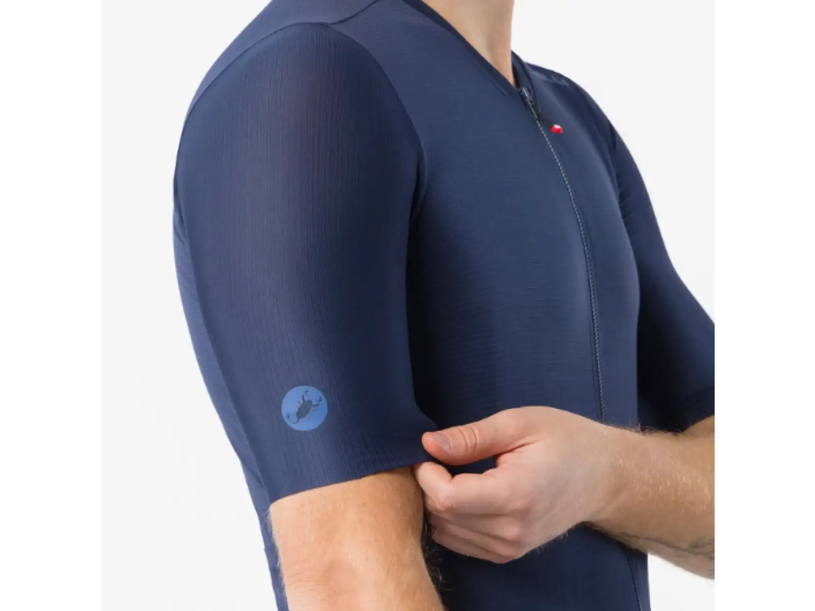 Castelli Espresso 2 Herren-Trikot Kurzarm Belgian Blue