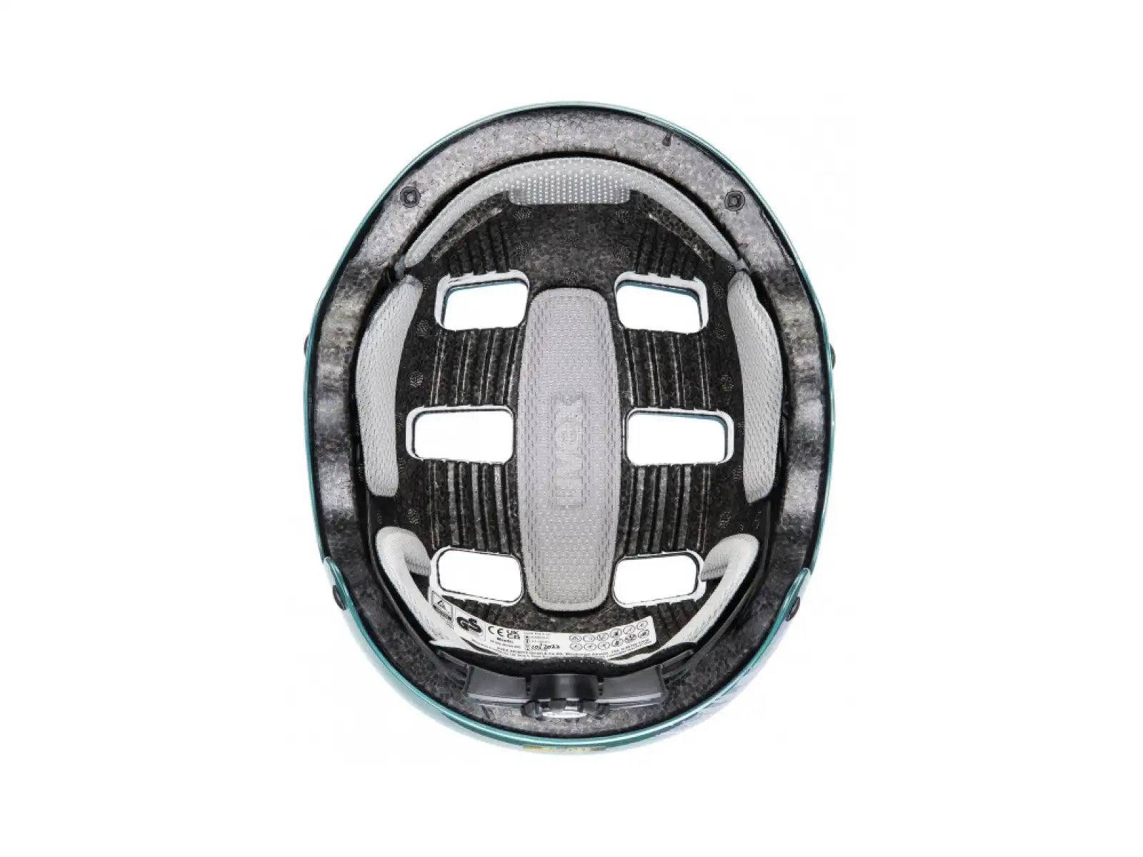 Uvex Kid 3 Kinderhelm Teal/Silber