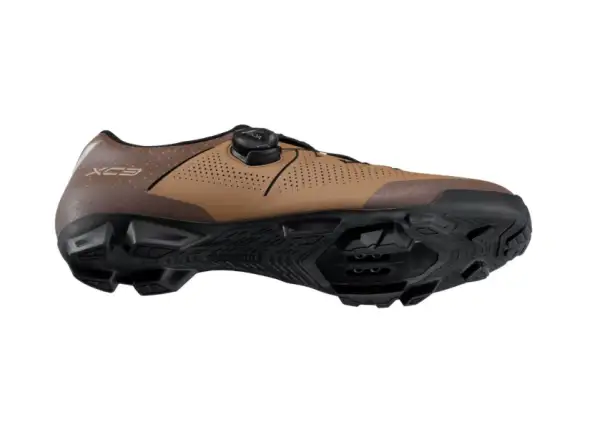 Shimano SH-XC302 breite Herren MTB Schuhe braun