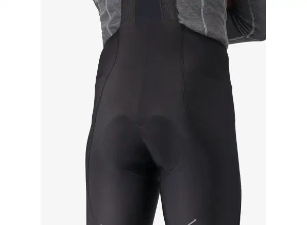 Castelli Espresso Bibtight Herrenhose mit Trägern und Polsterung Schwarz