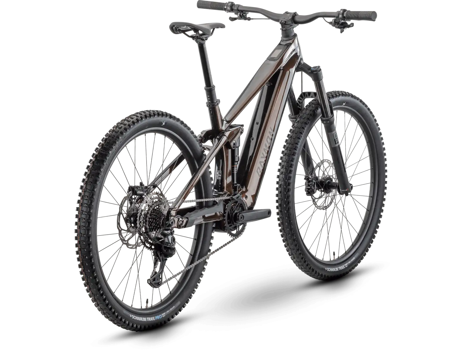 Raymon Durok Pro 29" 11s XT vollgefedertes E-Bike Toffeebrown