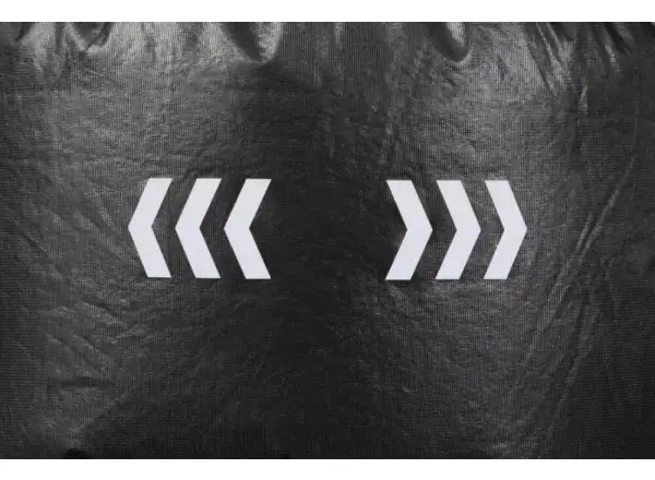 R2 Surly Herrenjacke transparent schwarz