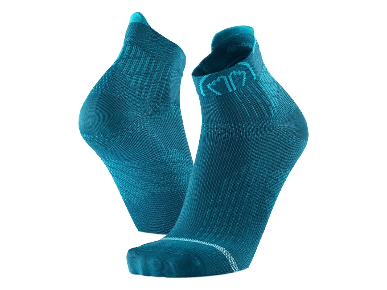 Sidas Run Anatomic Knöchel Damensocken Aquamarin