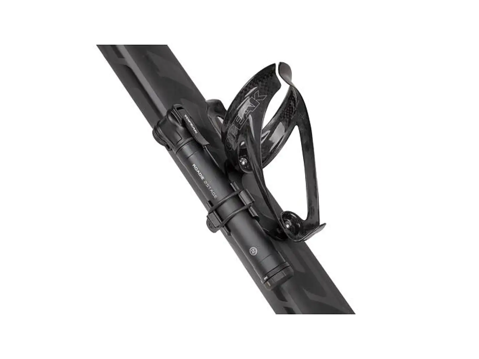 Topeak Roadie 2Stage Mini-Pumpe Schwarz