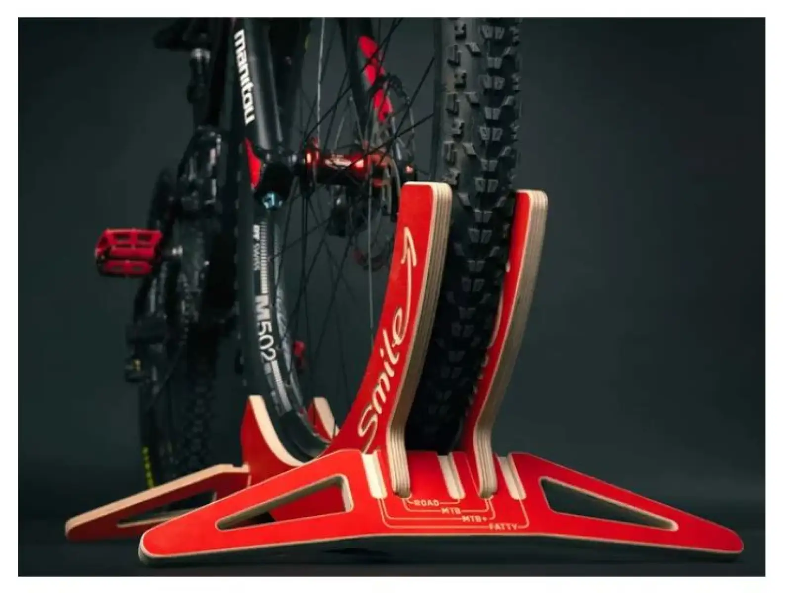 MTB Hopper Smile Fahrradständer Red