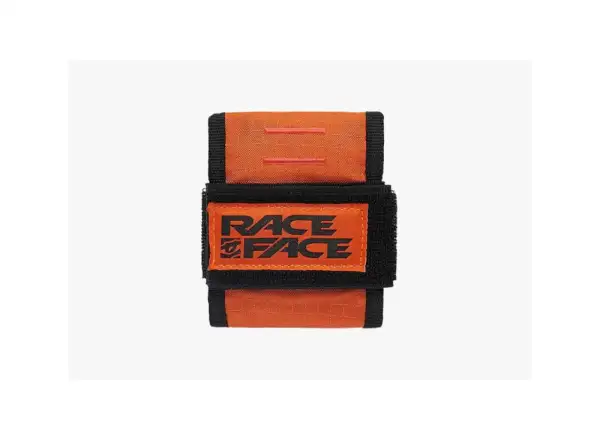 Race Face Stash Tool Wrap Werkzeugtasche in Orange.