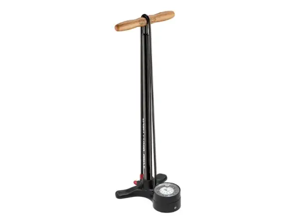 Lezyne Sport Floor Drive Pumpe Glanzschwarz