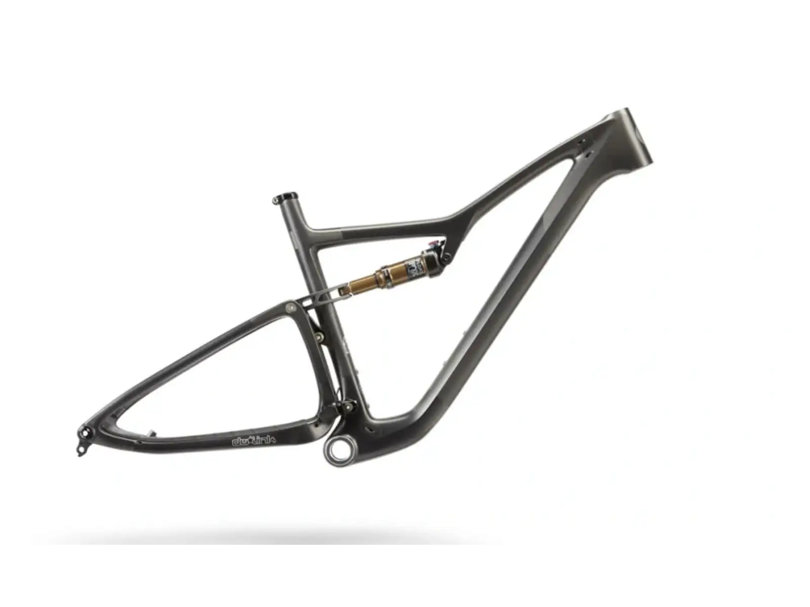 Ibis Exie US Rahmenset Clear Charcoal