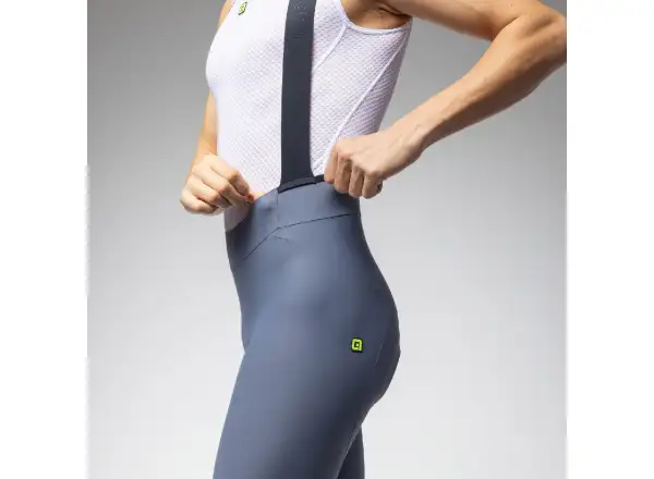 Alé R-EV1 GO Herren-Shorts mit Polster und Trägern Steel