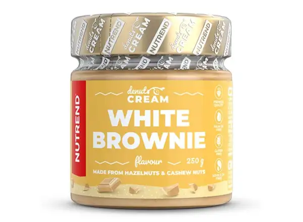 Nutrend Denuts Cream - feine Nusscreme 250 g White Brownie