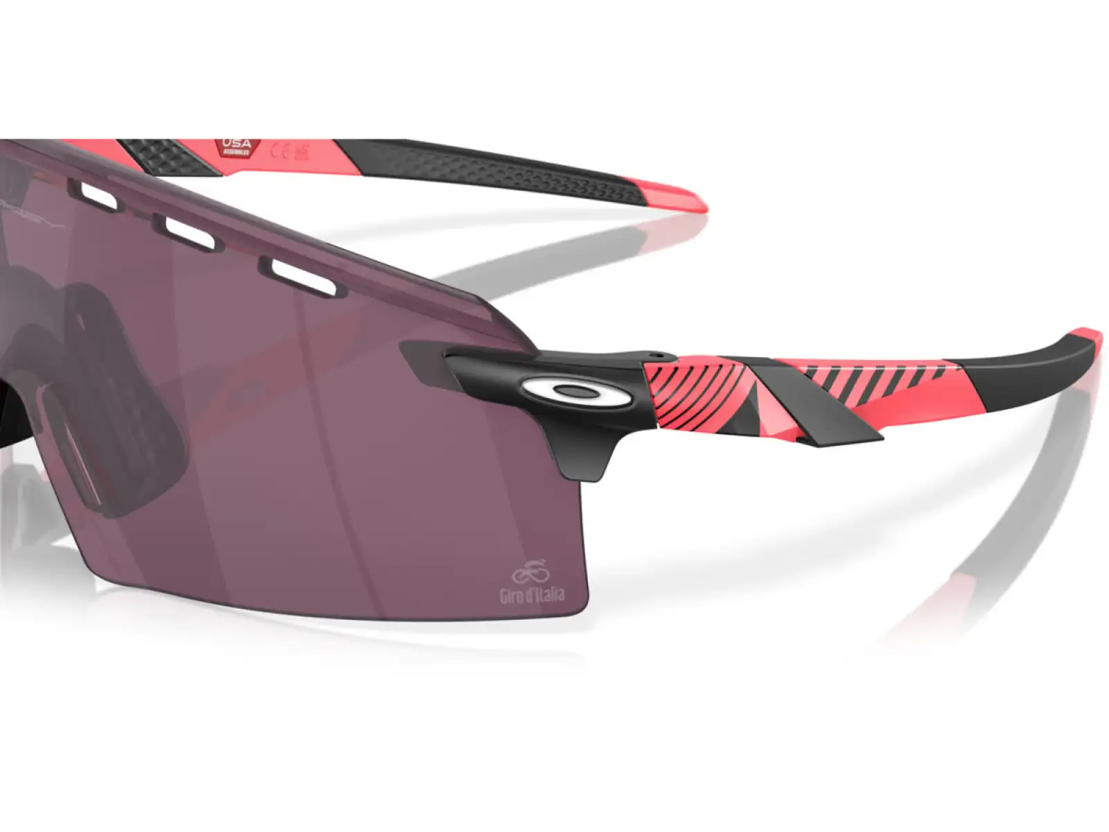 Oakley Sonnenbrille – Encoder Strike Vented GDI Pink/Prizm Road