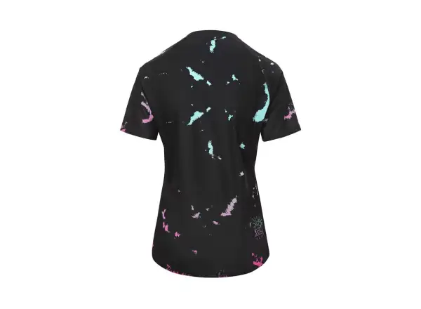 Giro Roust Damen-Trikot kurzarm Schwarzem Eisfarben