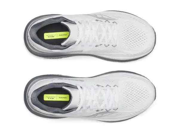 Saucony Guide 19 Herren Laufschuhe White/Shadow