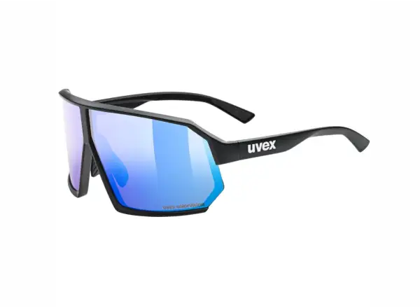 Uvex Sportstyle 237 ColorVision Brille Black Matt/Mirror Blue