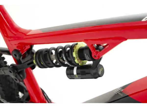 Rock Machine Blizzard INT e70-297 E-Mountainbike in Gloss Rot/Weiß/Schwarz.
