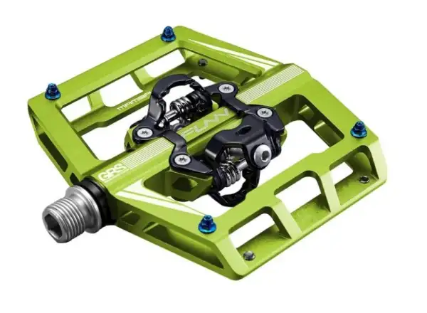 Funn Mamba S pedals with double-sided Wasabi bushings.