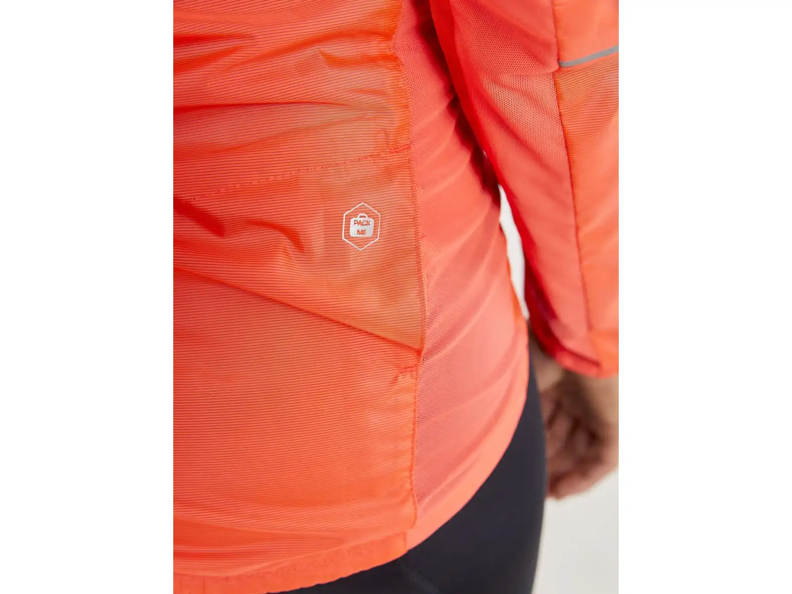 Craft ADV Essence Light Wind Damen Fahrradjacke Orange