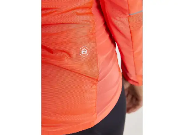 Craft ADV Essence Light Wind Damen Fahrradjacke Orange