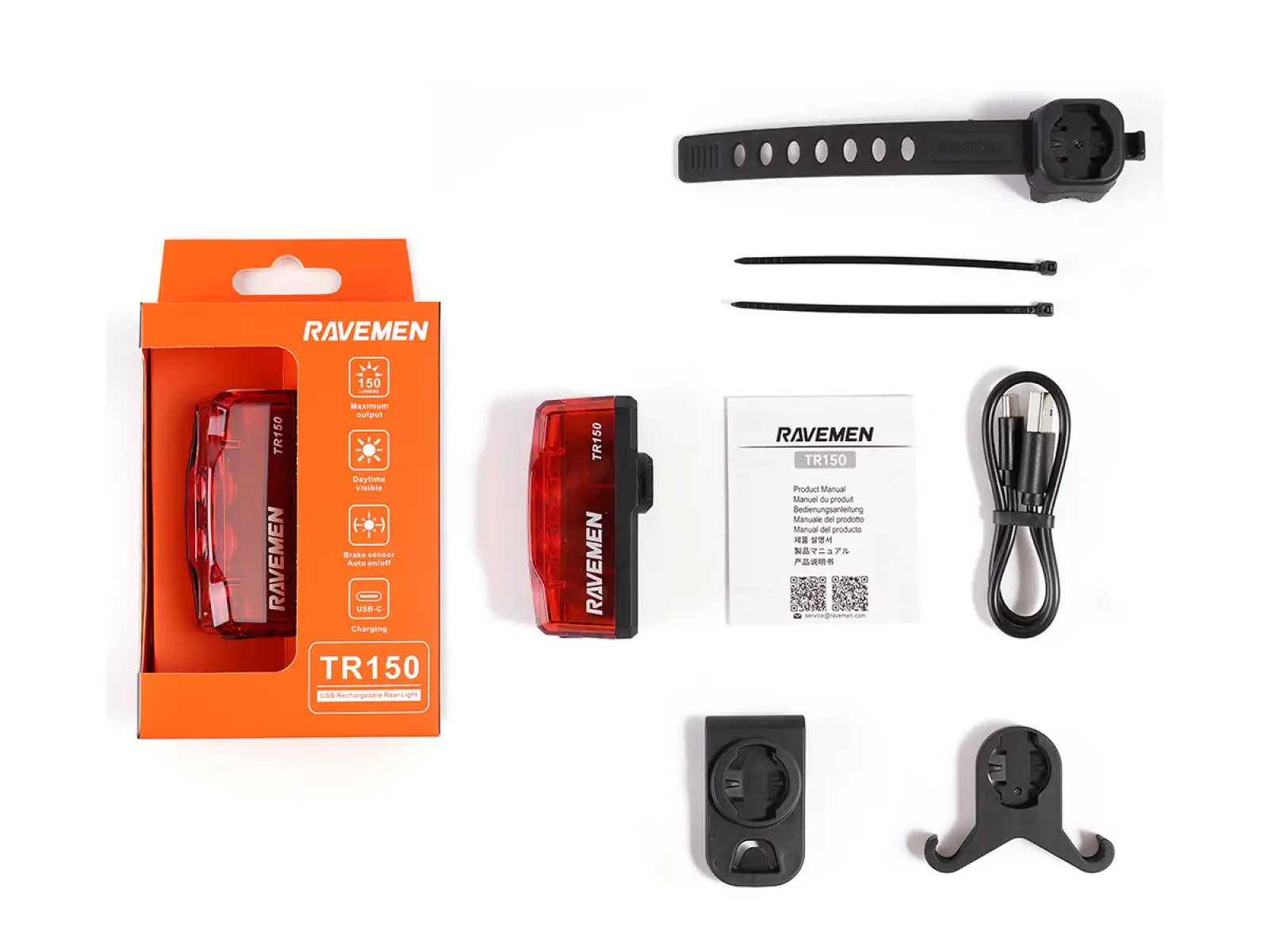 Ravemen TR150 Rücklicht