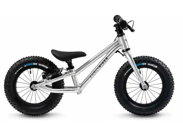 Early Rider Big Foot 12 Laufrad Gebürstetes Aluminium