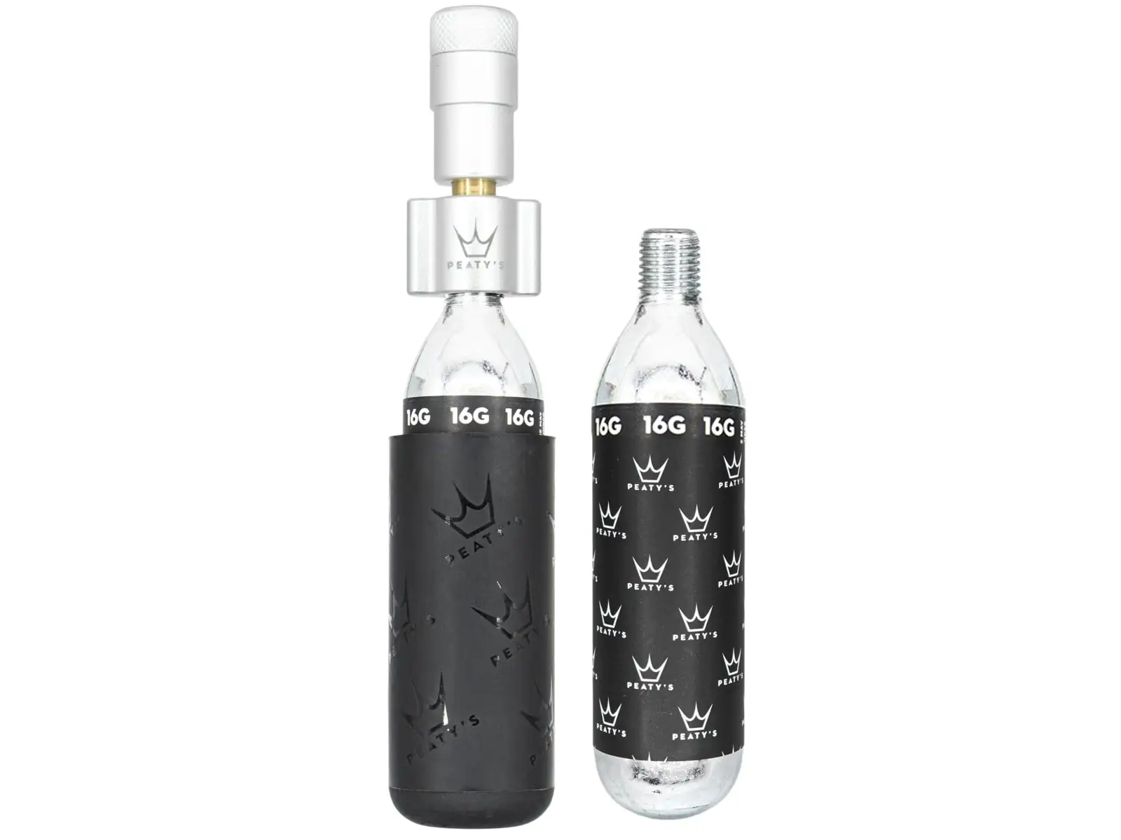 Peatys Holeshot CO2 Set 16 g Silber