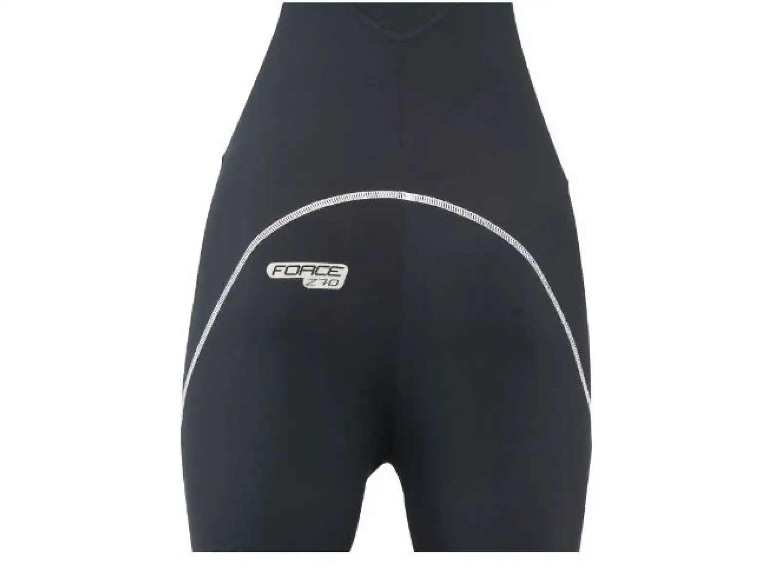 Force Z70 Softshell-Hose mit abnehmbaren Latz ohne Polsterung Schwarz